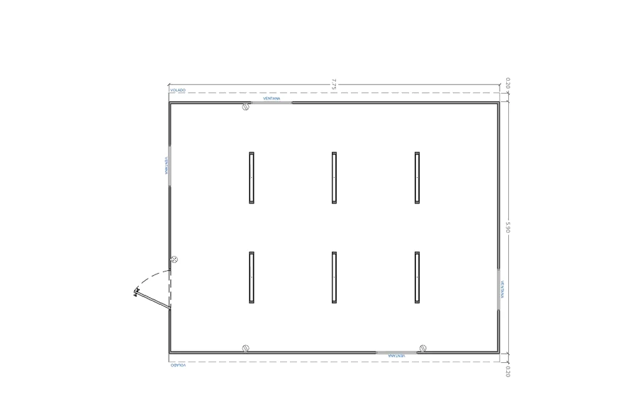 Plano del módulo BariHome BH590